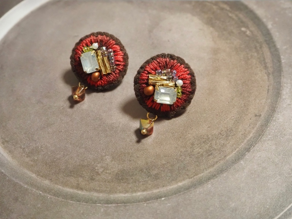 さざんか　ピアス