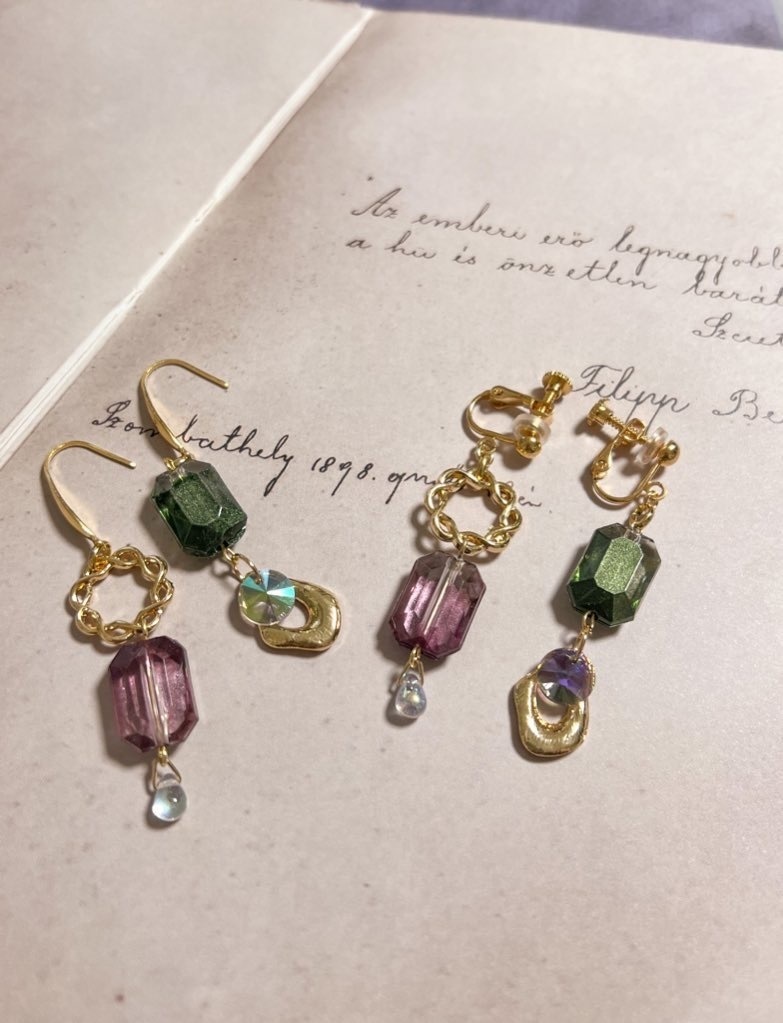 後朝　ピアス＆イヤリング