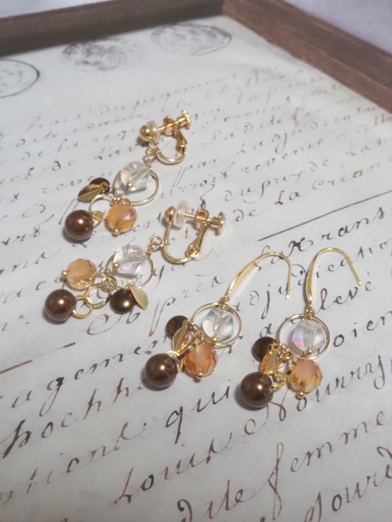 冬木立　ピアス＆イヤリング