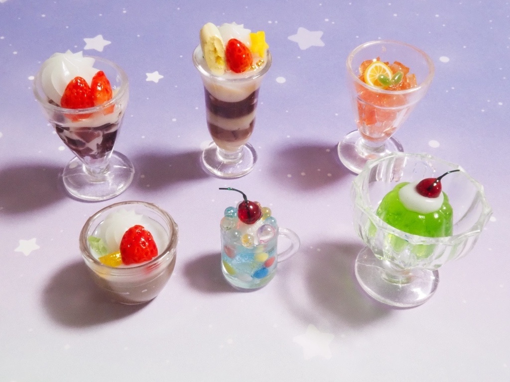 ミチャのカフェスイーツ(6種)