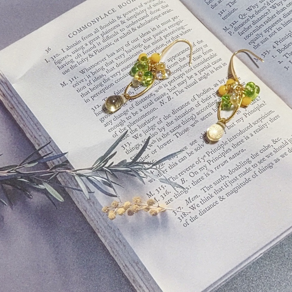 ミモザ　ピアス＆イヤリング