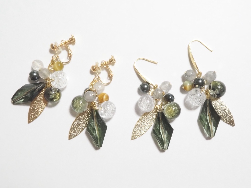 凄雨(せいう)  ピアス&イヤリング