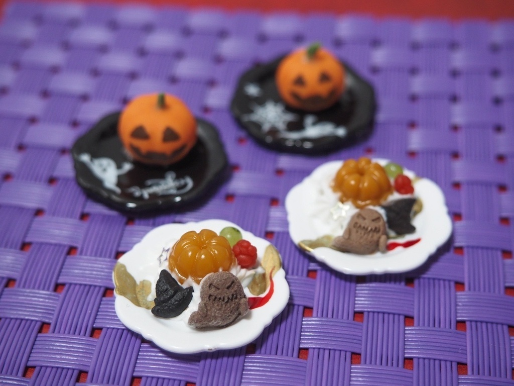 ハロウィンデザートプレート