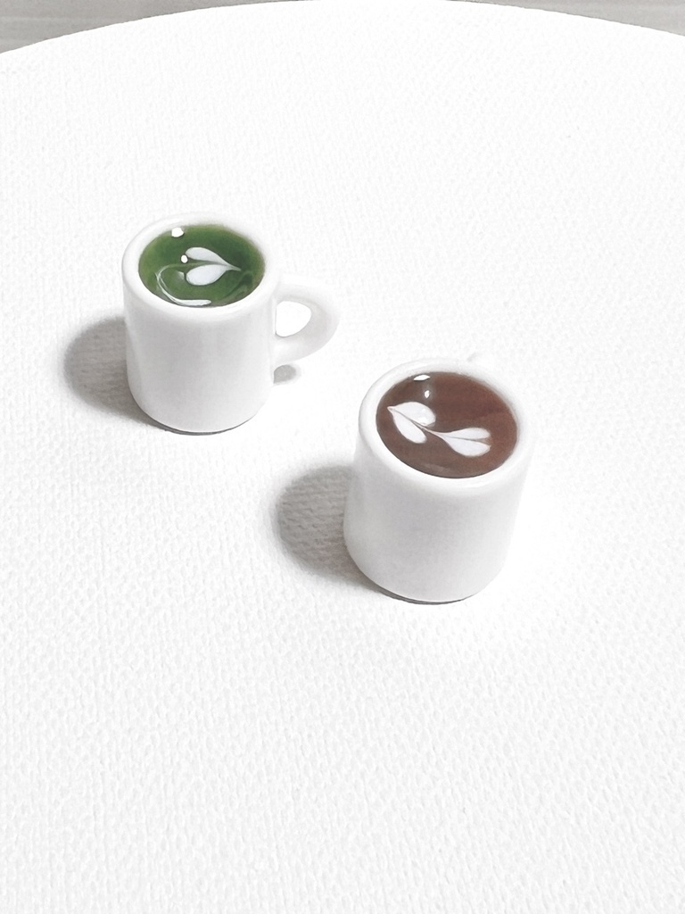 カフェラテ＆抹茶ラテ