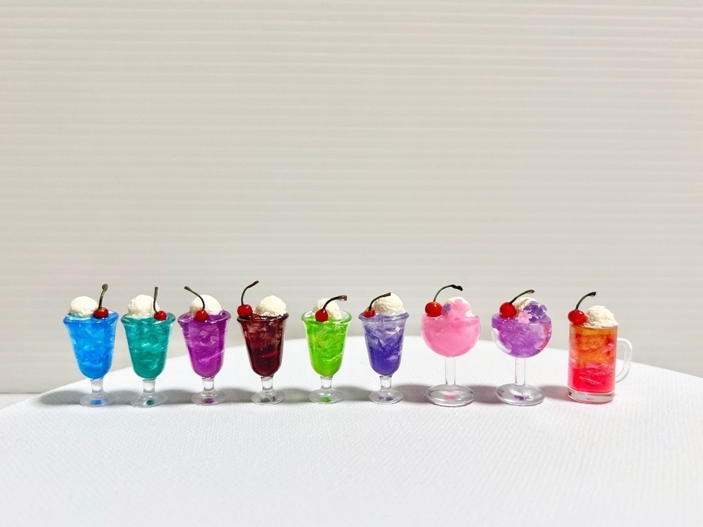 あの子のクリームソーダ　９種類