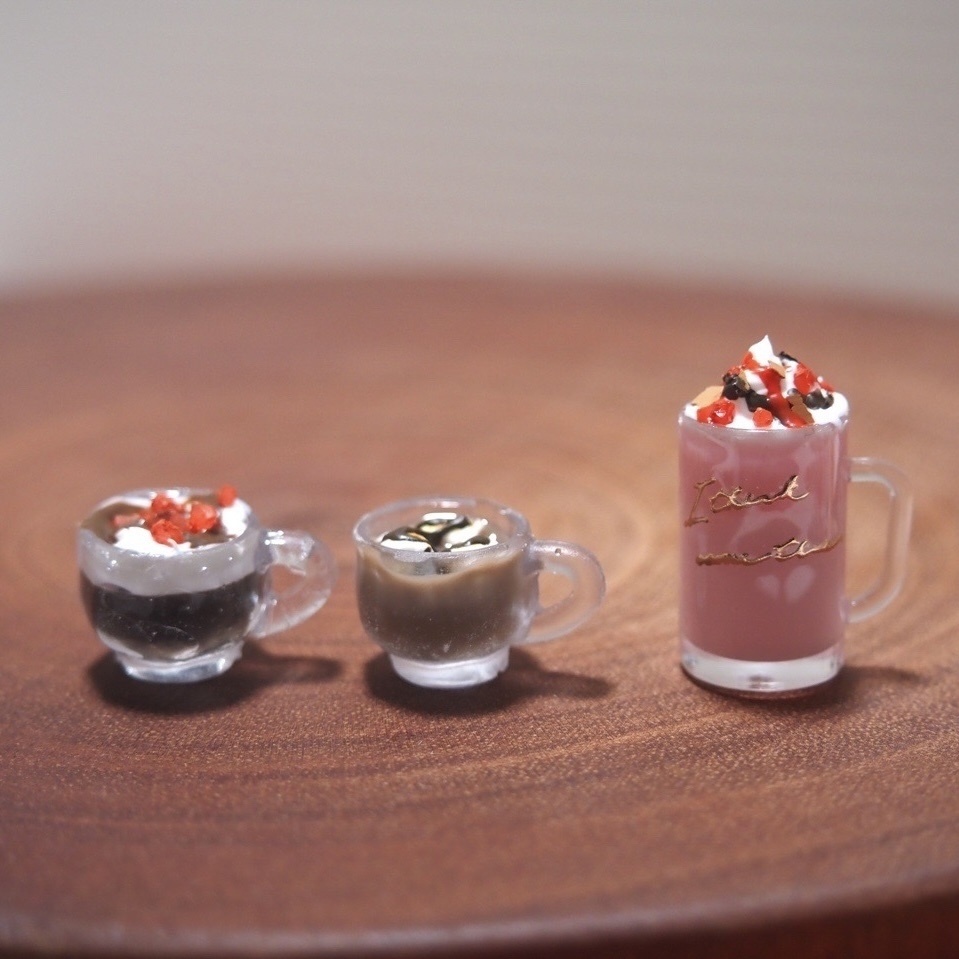 ココアといちごチョコスムージー