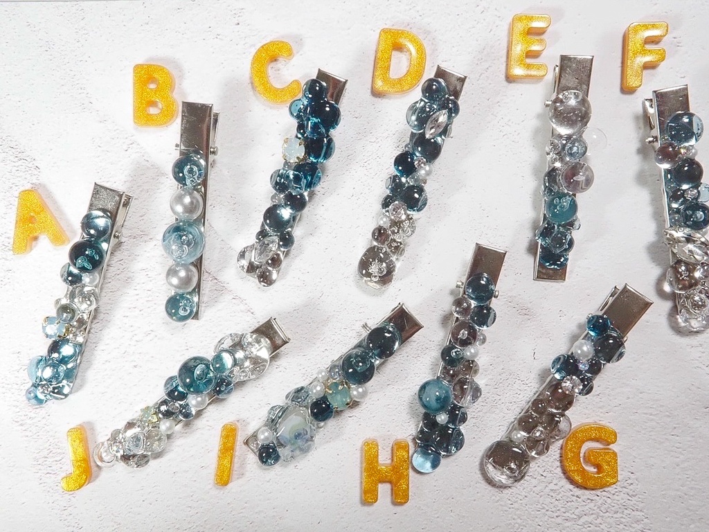 水の檻 ヘアクリップ