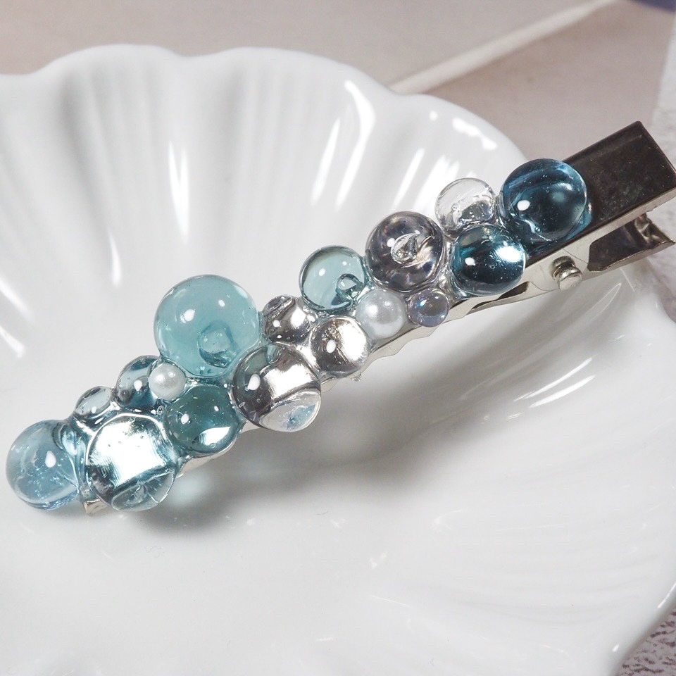 水の檻 ヘアクリップ