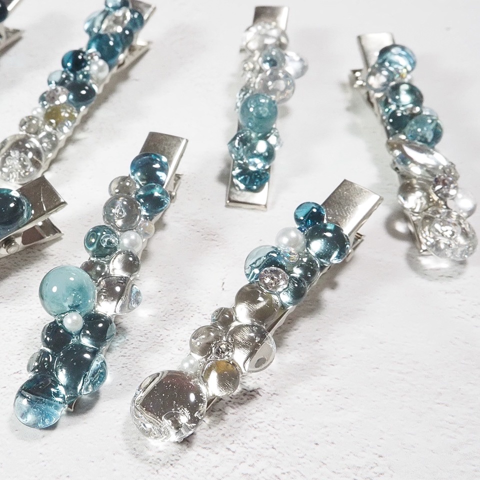 水の檻 ヘアクリップ