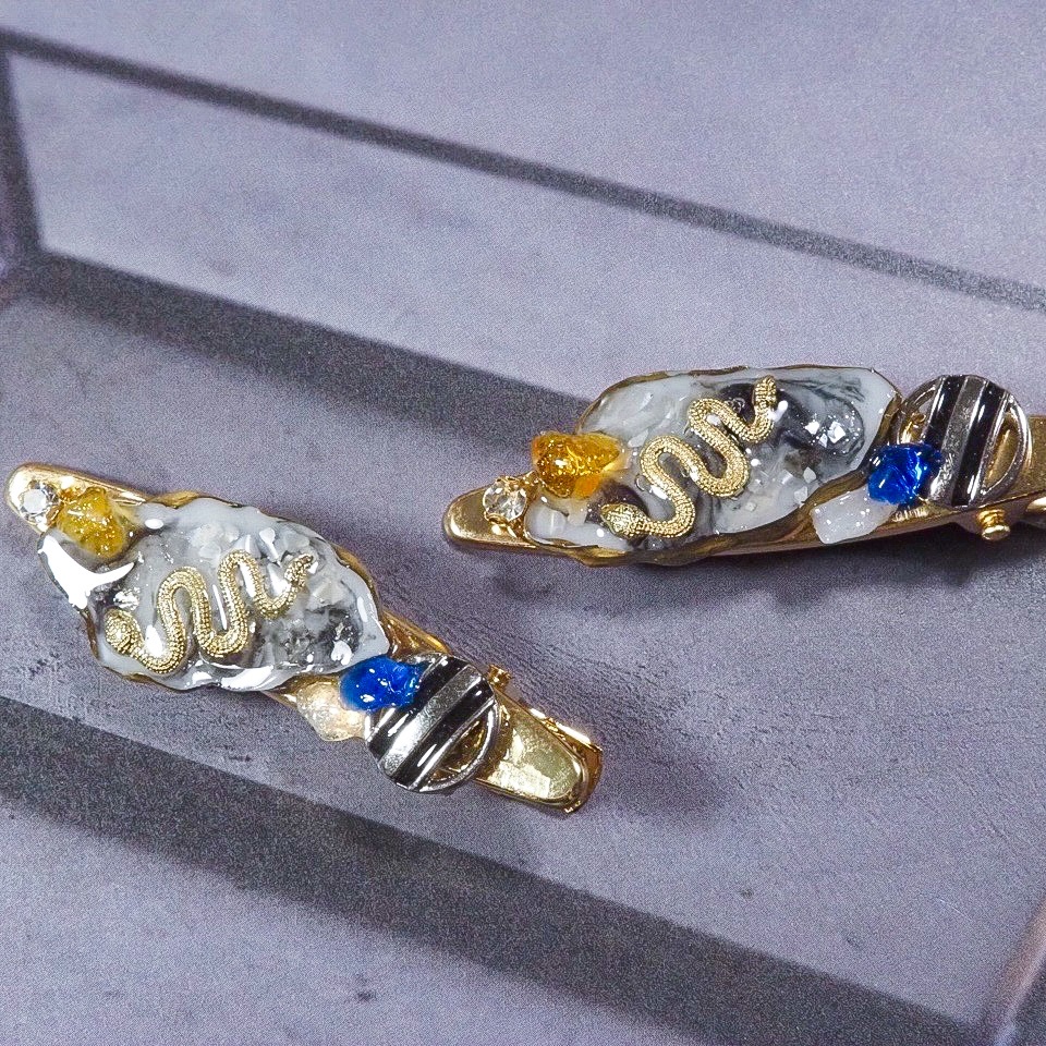 ふたりは友達　ヘアクリップ