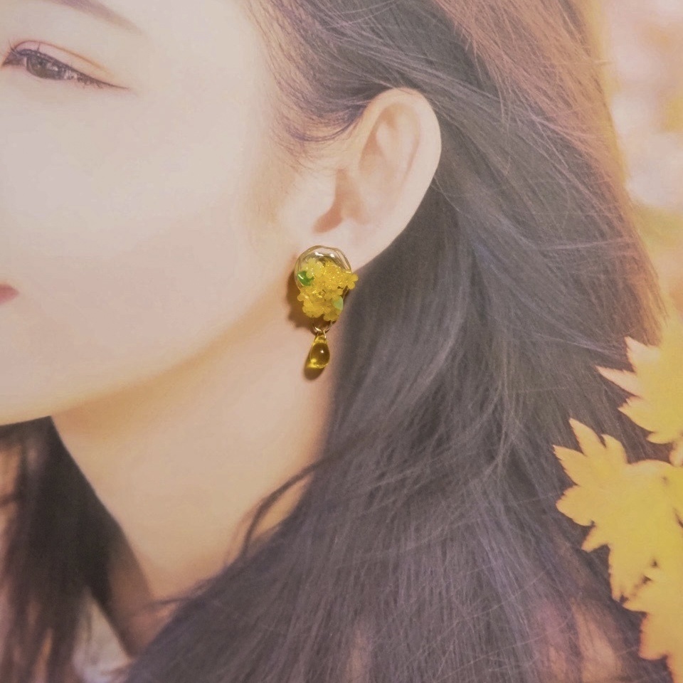 金木犀 ピアス&イヤリング