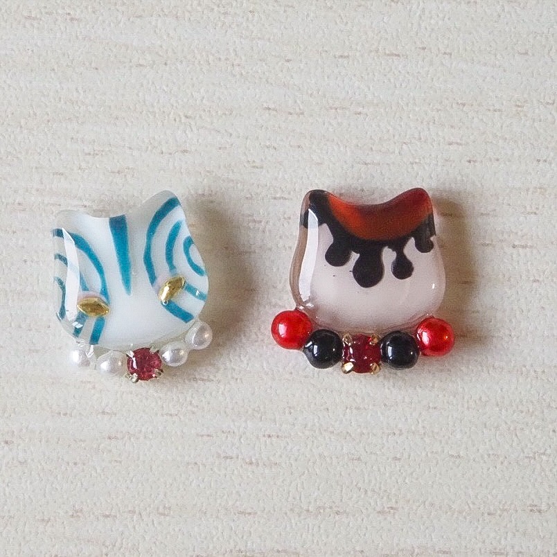 夢猫 D班 ピアス&イヤリング&ピンバッジ