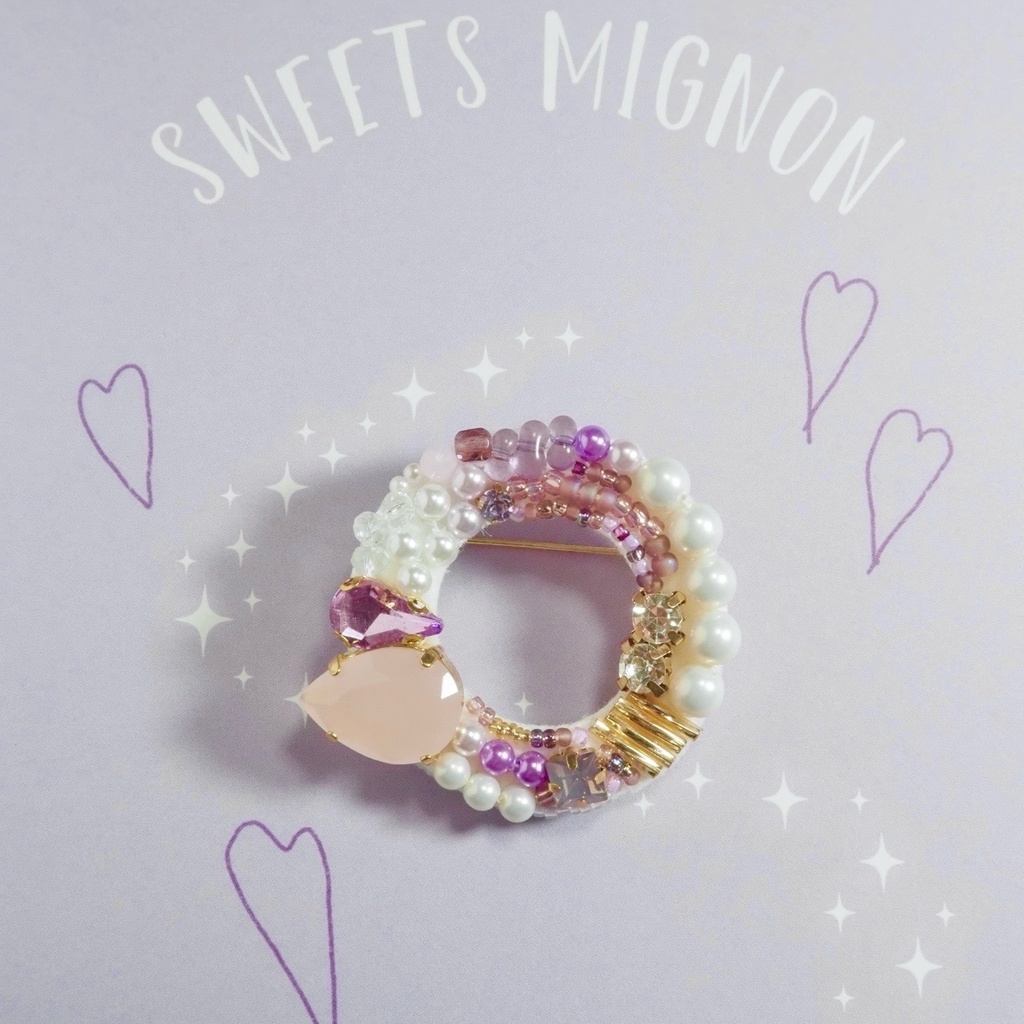 胡蝶のゆめ ブローチ