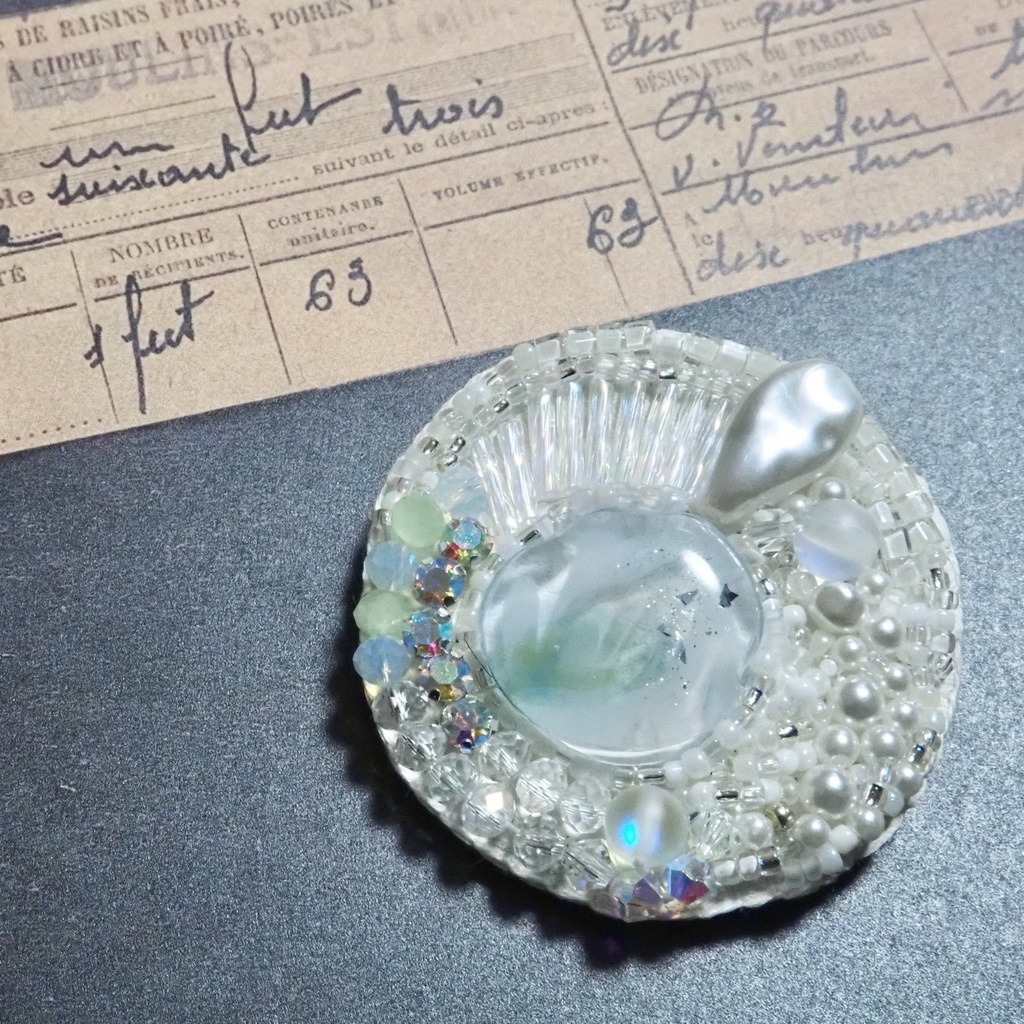 星彩　ブローチ