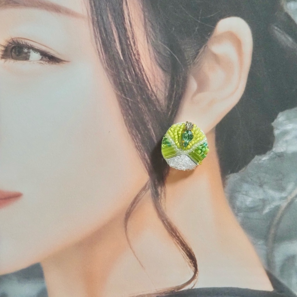 早緑 弐 ピアス