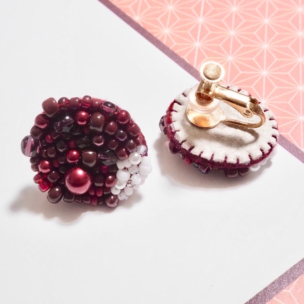 中くらいのおはぎ ピアス&イヤリング