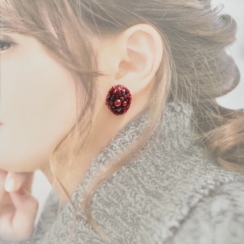 あのこの好きなおはぎ ピアス