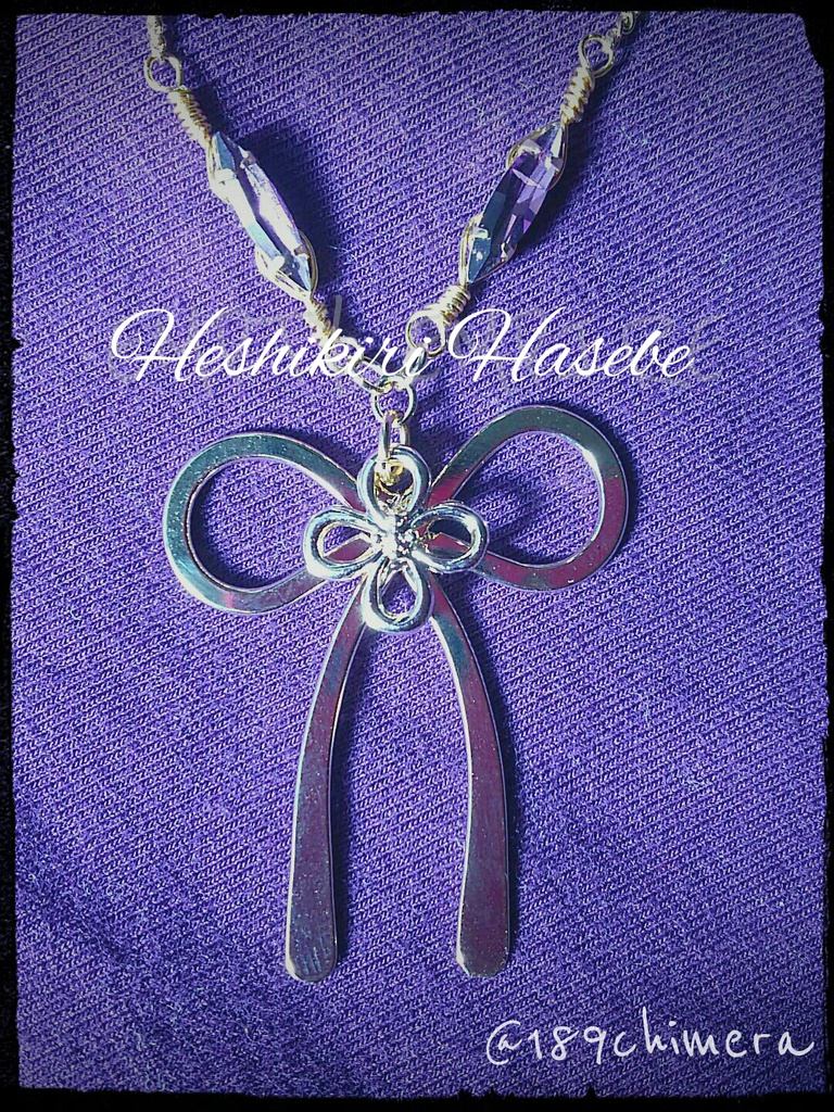 へし切長谷部 飾り結びイメージネックレス