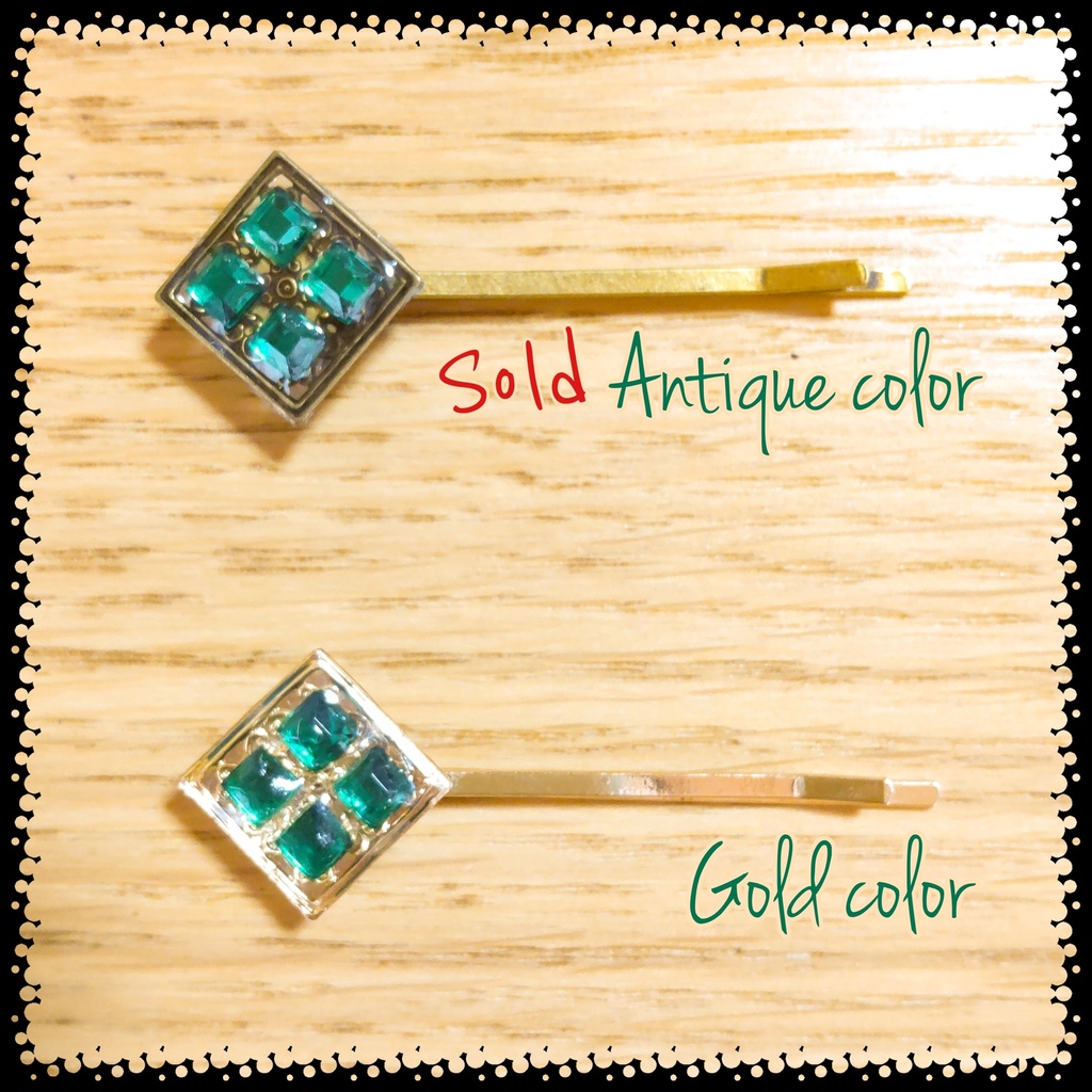 にっかり青江 羽織り留め風 ヘアピン