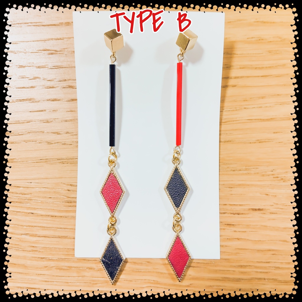 加州清光イメージ Rhombus ピアス