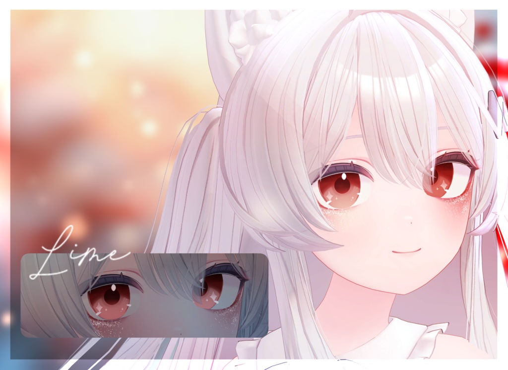 【18アバター対応】Cranberry Snow Crane 【17 Colors】