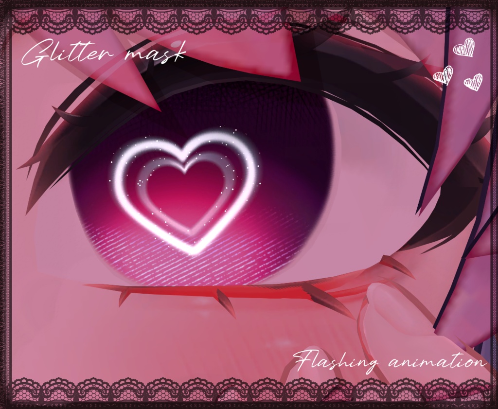 【クマリ 】 Kumaly | Crosshatch Love 【19 Colors】 + Custom blendshape