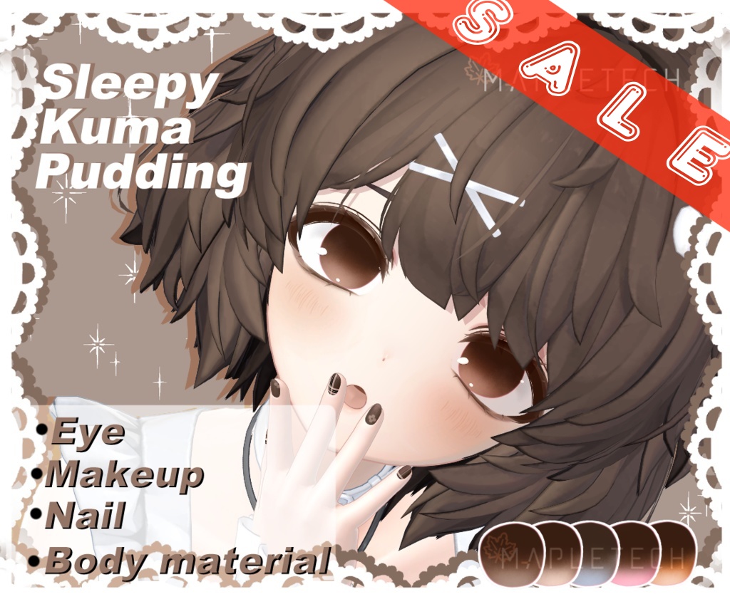 [SALE] 🐻 SLEEPY KUMA PUDDING 🐻 | KUMALY クマリ