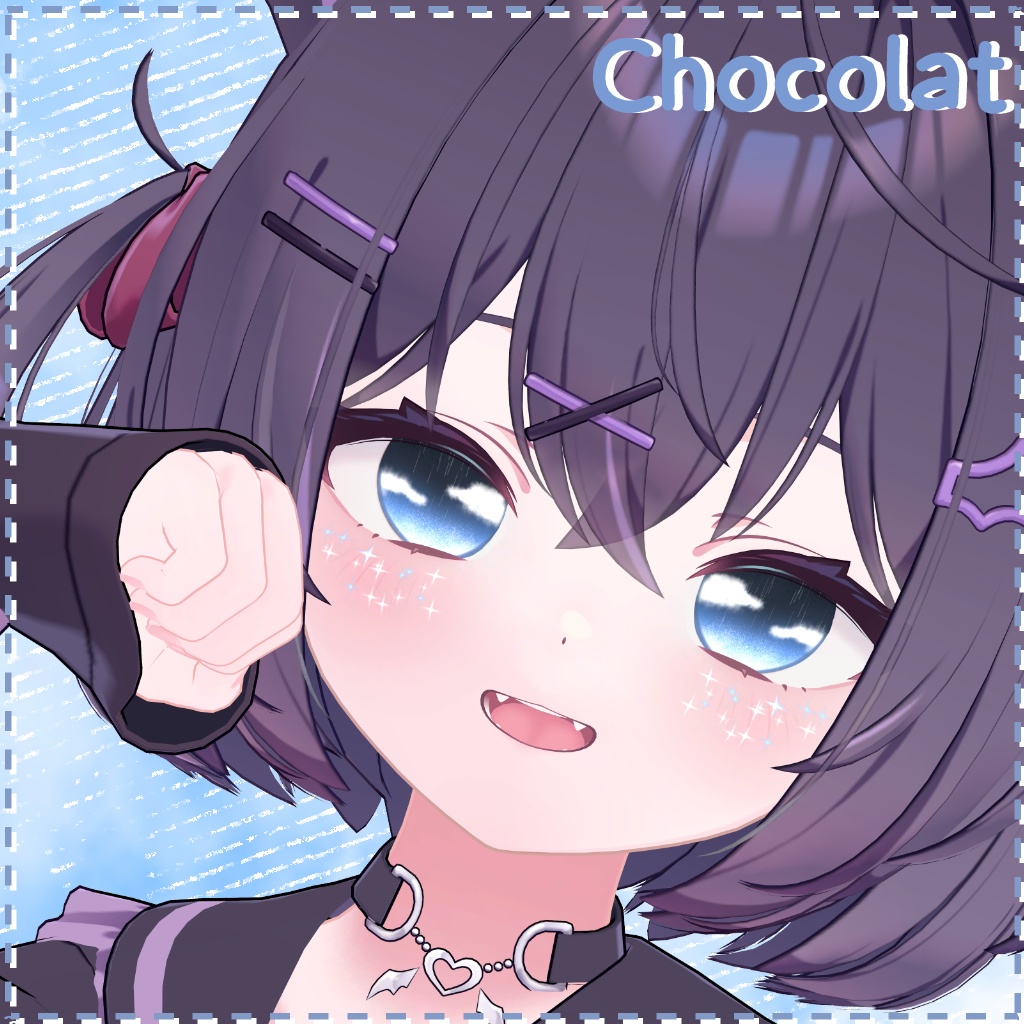 【18 アバター対応】 CANDY SKIES EYE | RAIN ANIMATION + FACE SPARKLE