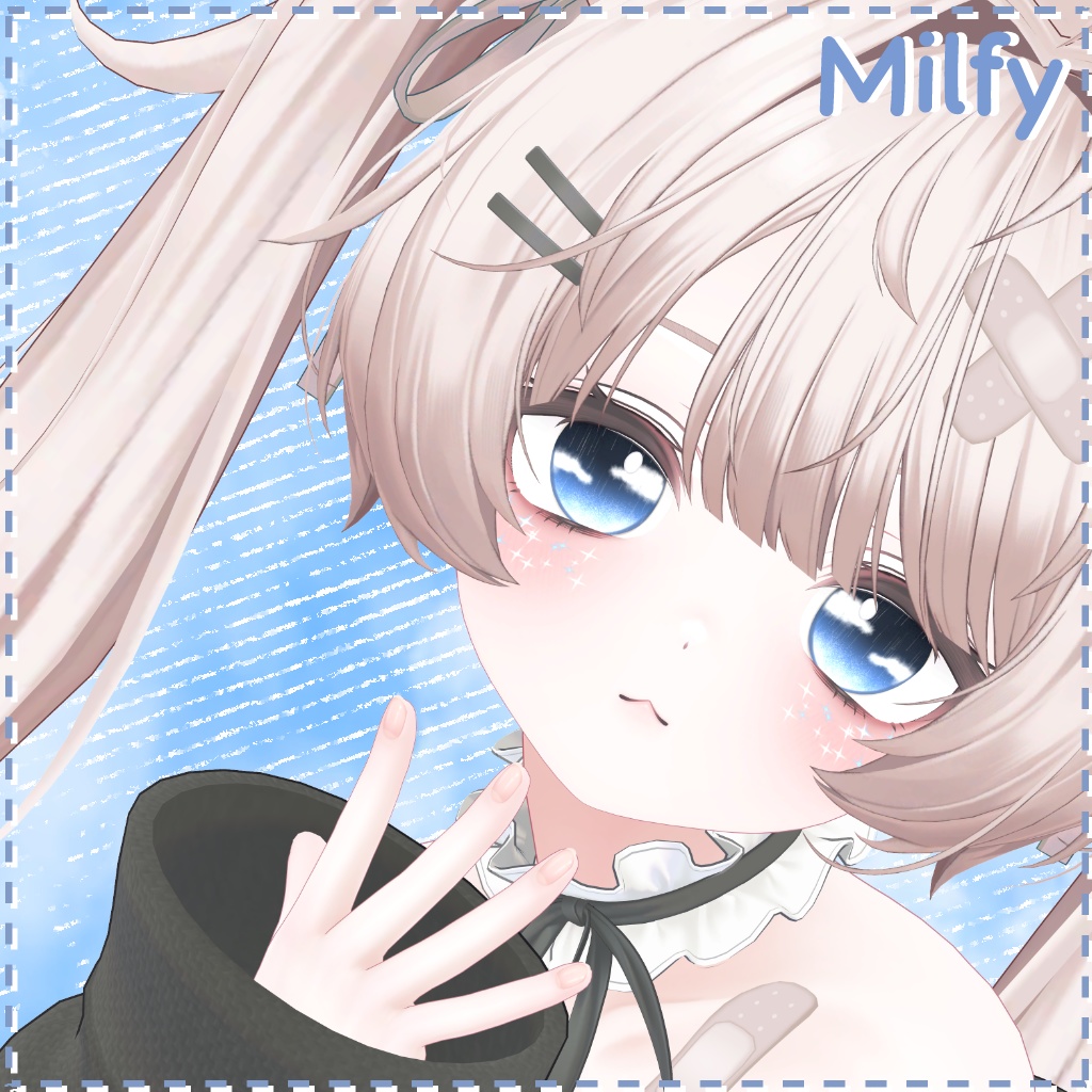 【18 アバター対応】 CANDY SKIES EYE | RAIN ANIMATION + FACE SPARKLE