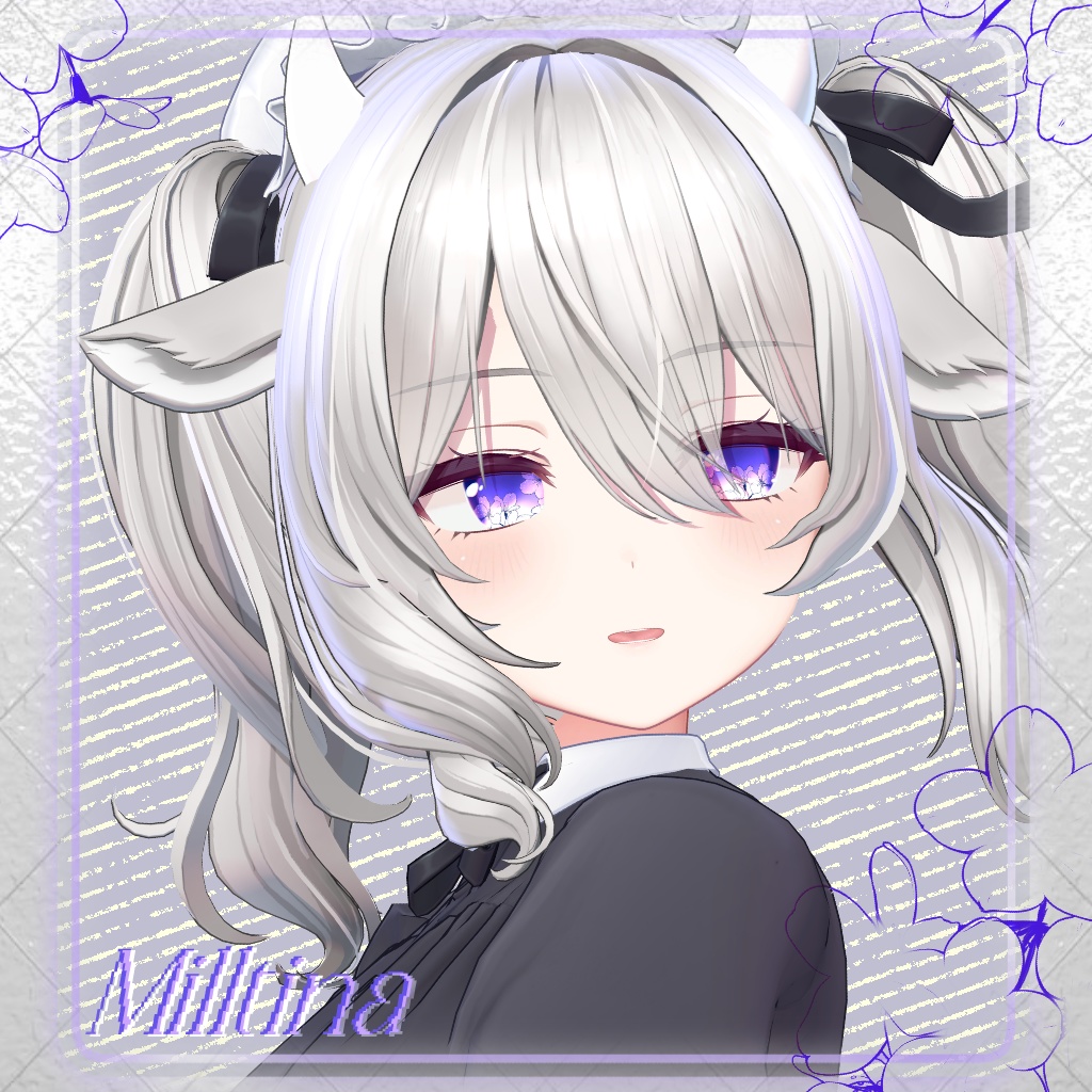 【21 アバター対応】 Glass Flower Eye