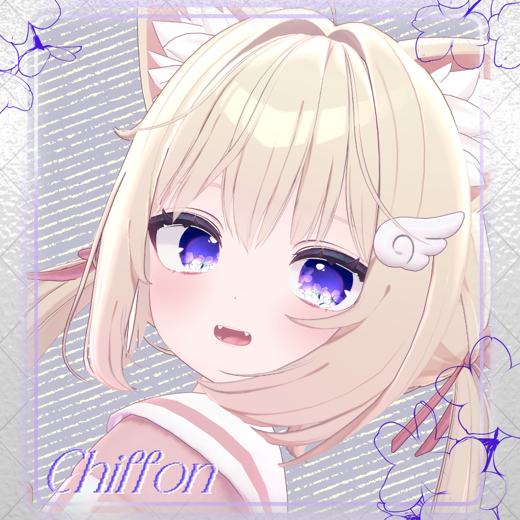 【21 アバター対応】 Glass Flower Eye