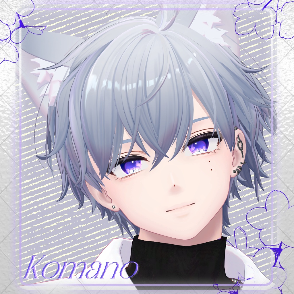 【21 アバター対応】 Glass Flower Eye