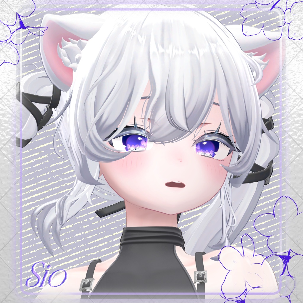 【21 アバター対応】 Glass Flower Eye