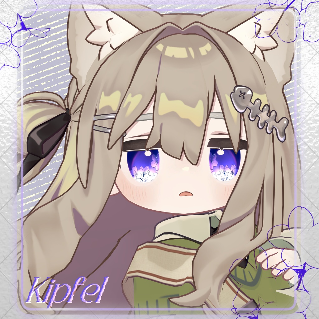 【21 アバター対応】 Glass Flower Eye