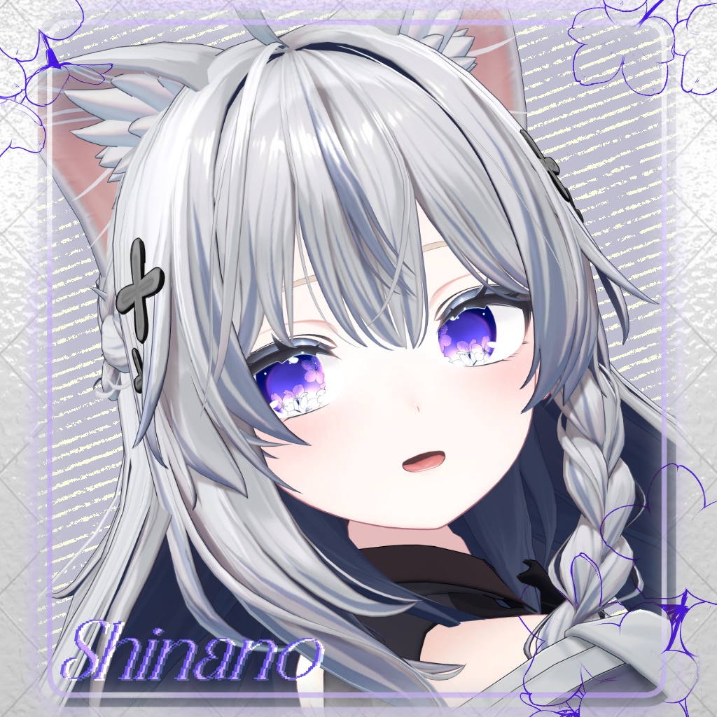 【21 アバター対応】 Glass Flower Eye