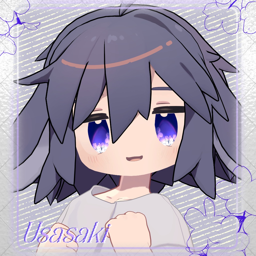 【21 アバター対応】 Glass Flower Eye