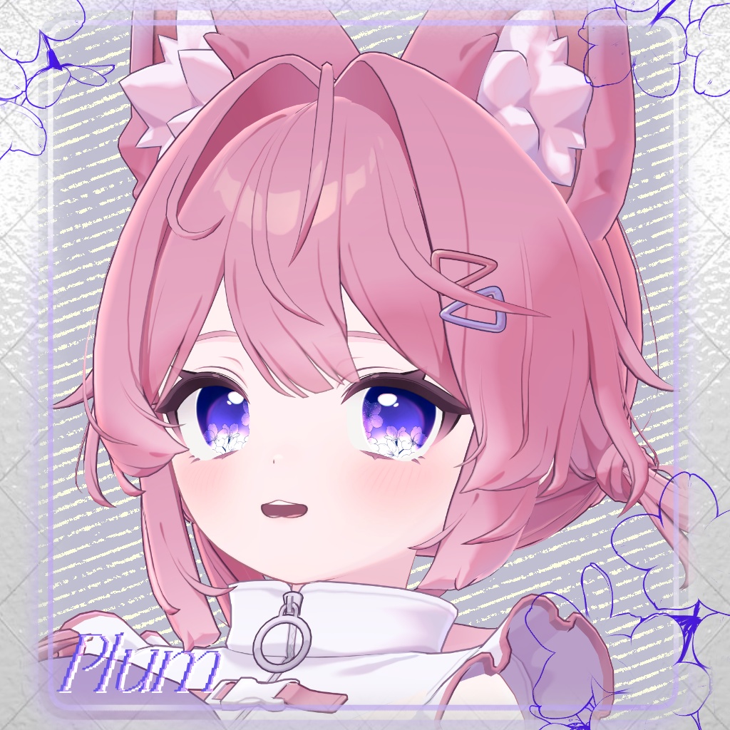 【21 アバター対応】 Glass Flower Eye