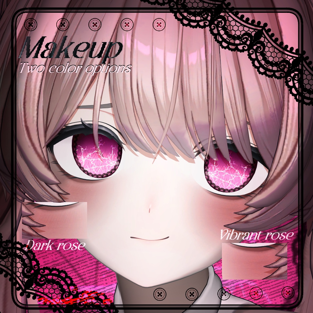 【18 アバター対応】 SHATTERED OBSESSION | EYE + MAKEUP