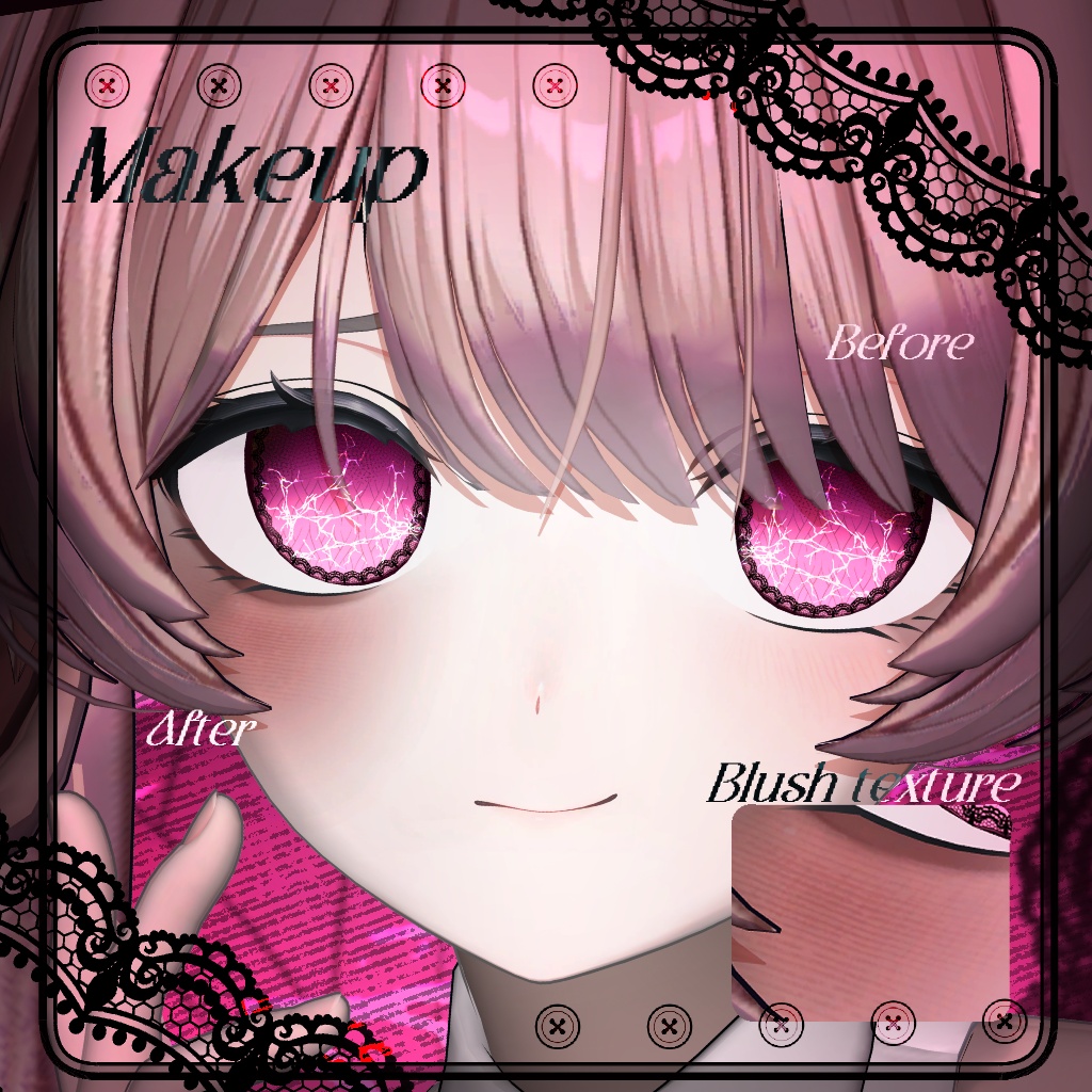 【18 アバター対応】 SHATTERED OBSESSION | EYE + MAKEUP