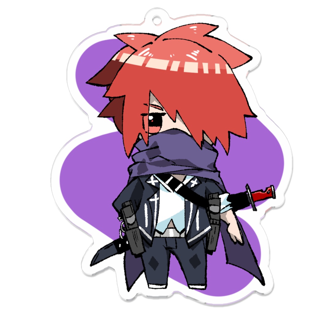 草陰稜コーティング有アクキー