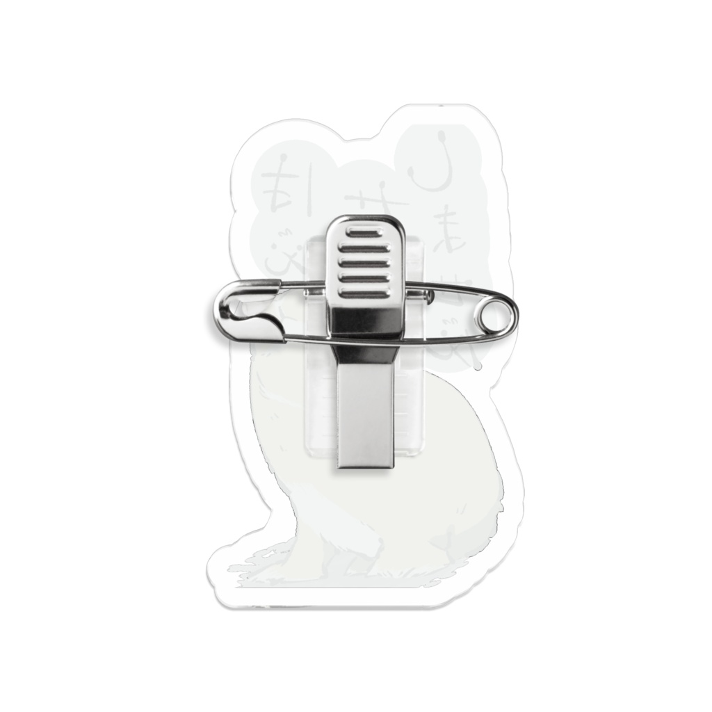 反省しませんバッジ