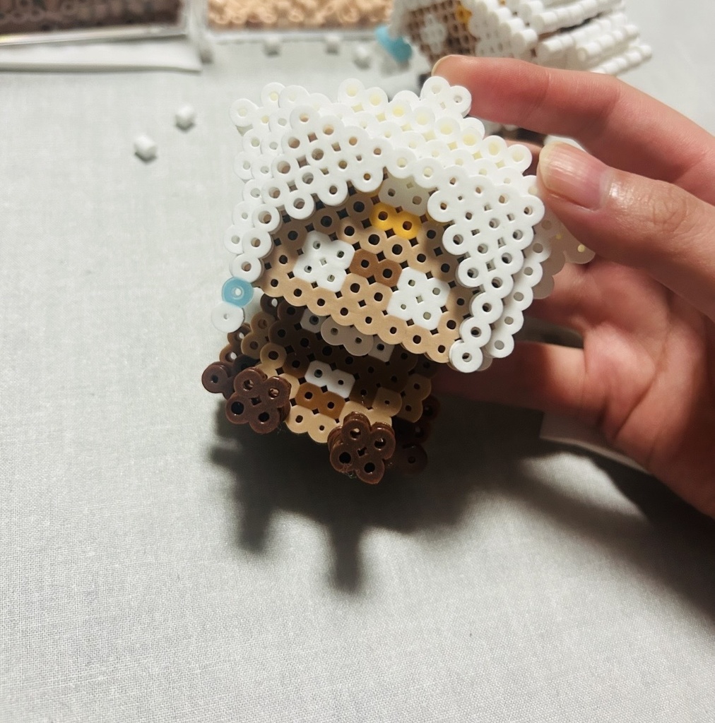 sky星の子アイロンビーズ人形