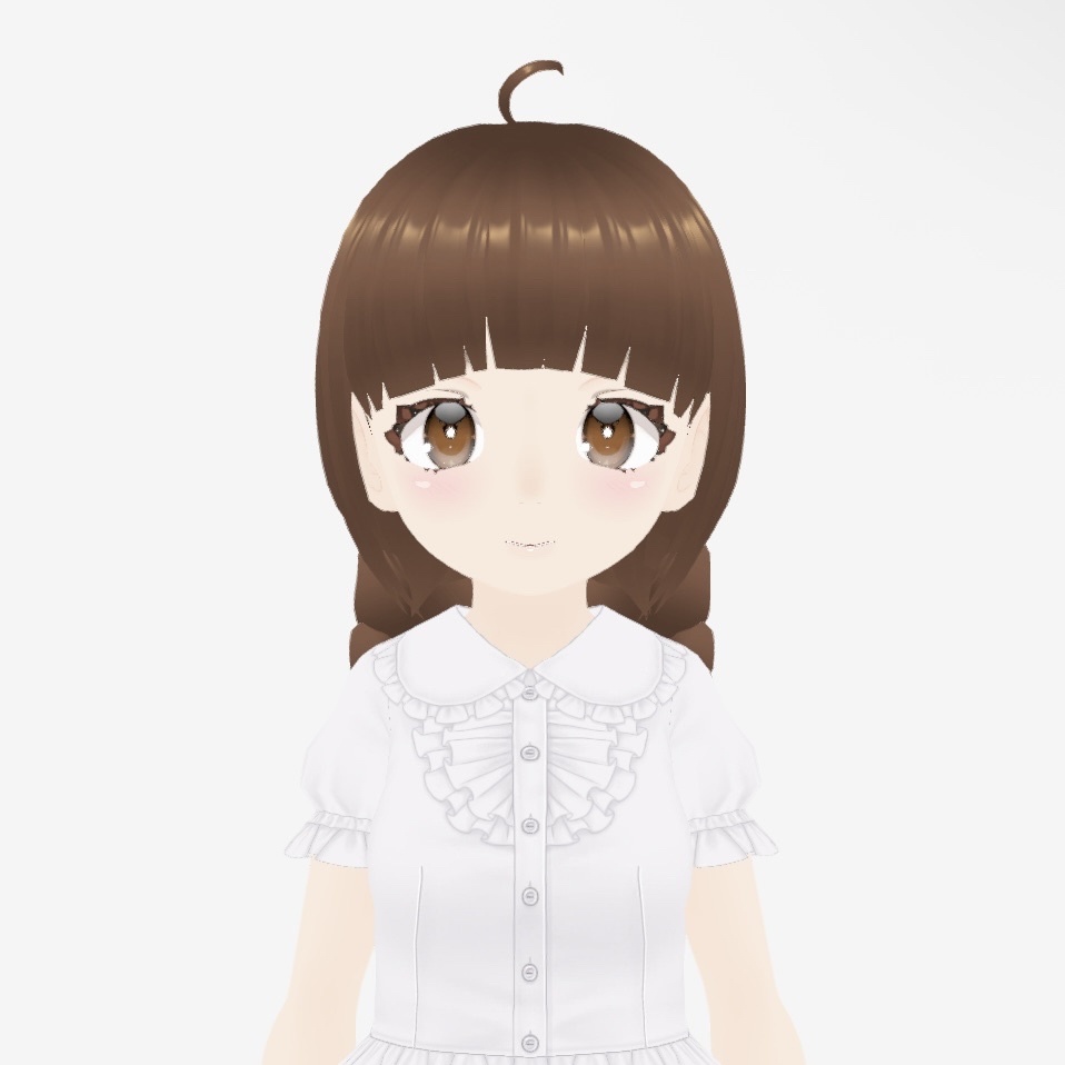 【商用可 3Dモデル】まろんちゃん