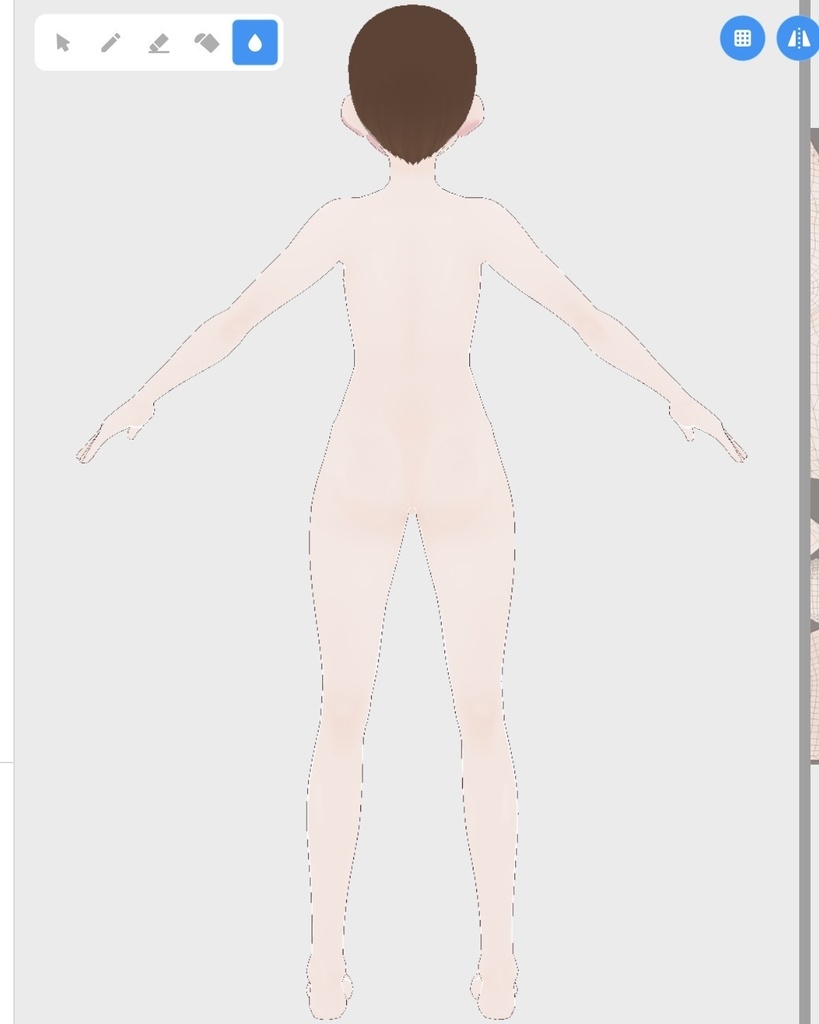 【選択可】ナチュラル ボディテクスチャ