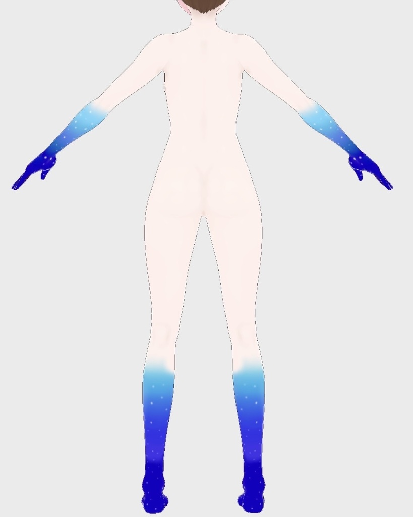 【レイヤー選択可】星の子 ボディテクスチャ