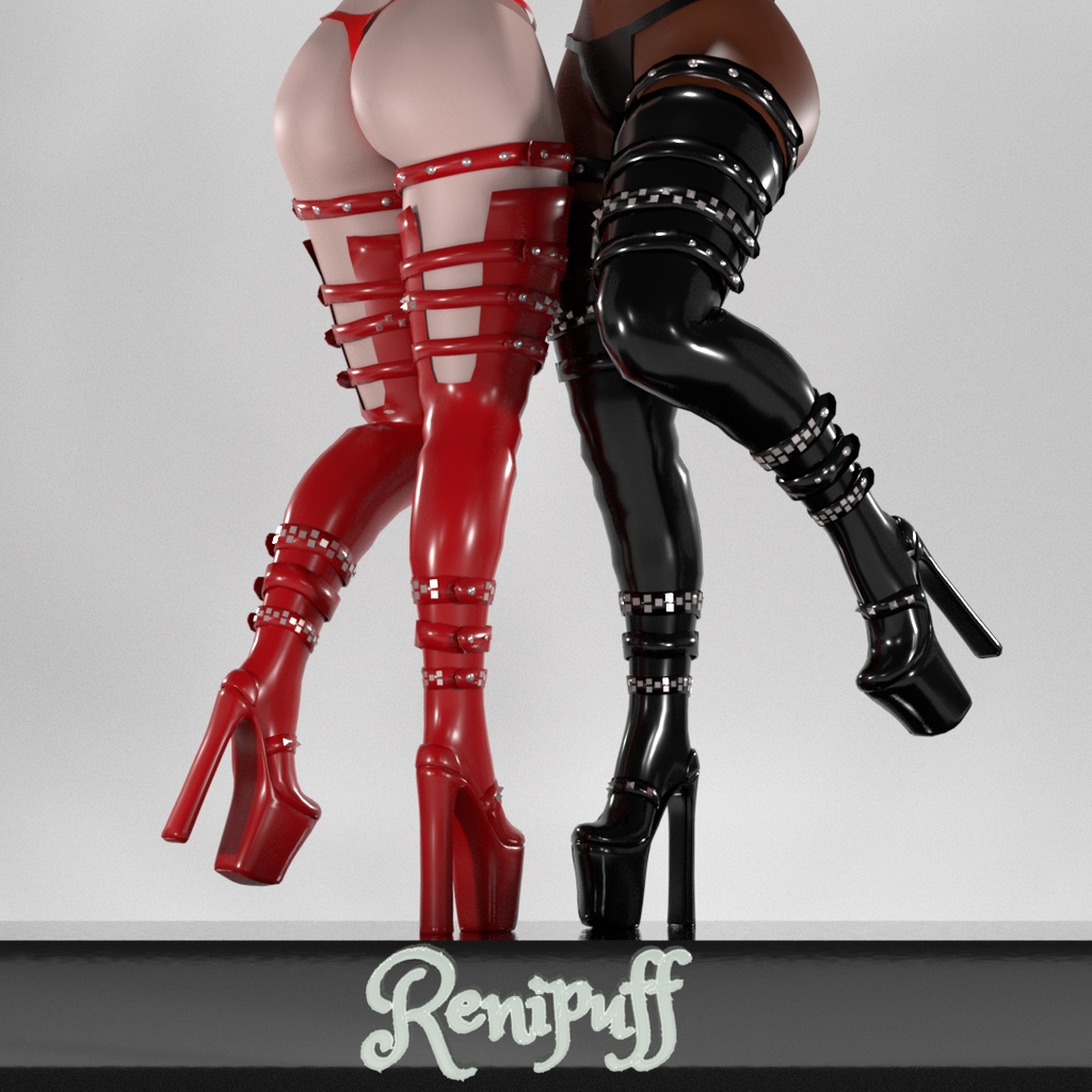 "Hot as Hell" Patform Boots