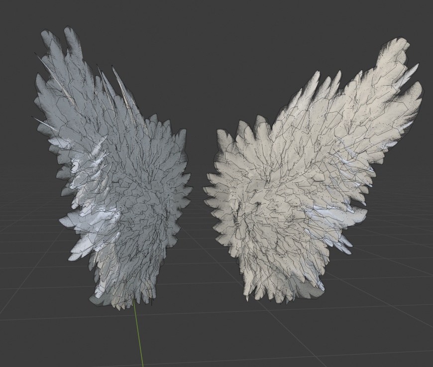 "A blessing from above" Wings