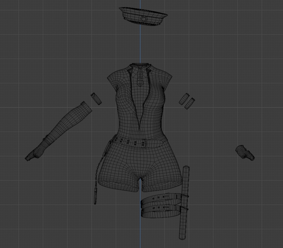 "Might cuff you" Uniform