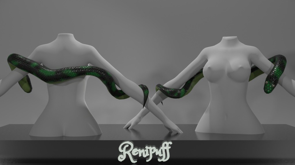 "Sinful temptation" Snake accessory