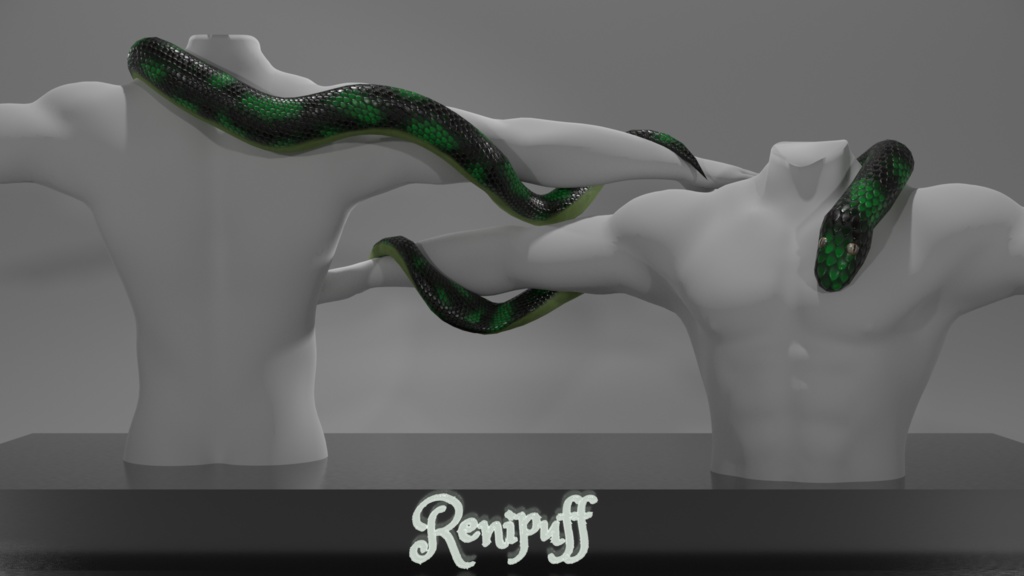 "Sinful temptation" Snake accessory